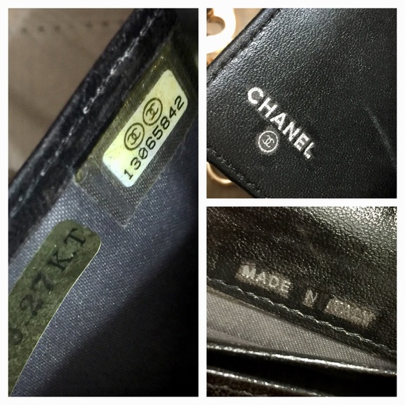 ❌❌CHANEL CC Logo Lamb Skin Wallet/Crossbody Bag 💼 - Picture 4 of 15